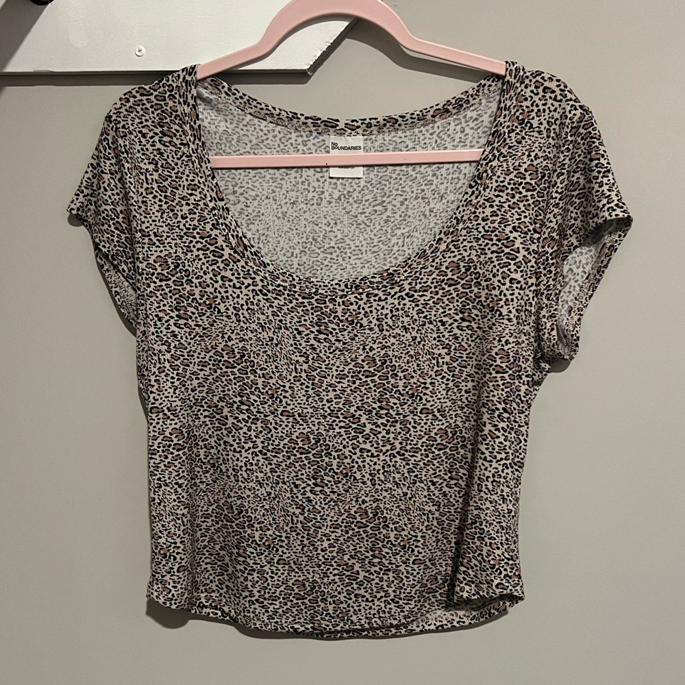 Leopard Print Women's Top
